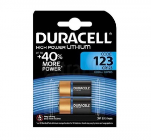 BATERIJA DURACELL CR123A/CR17345 3V 1/2