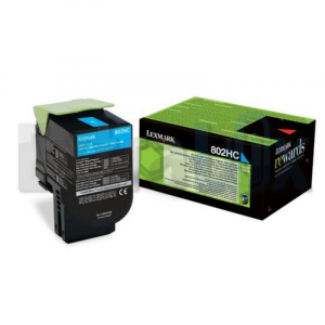 LEXMARK TONER 80C2HC0 CYAN ZA CX410DE/CX510DE