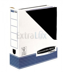 KOŠEK A4 ODLOŽNI KARTONSKI FELLOWES FE0026301 MODRO-BEL