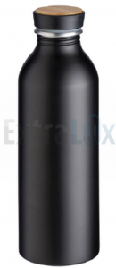 STEKLENICA IZ ALUMINIJA ZA VODO Z BAMBUSOVIM POKROVOM  500 ML