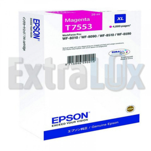 EPSON ČRNILO C13T755340 MAGENTA XL ZA WF8010/8090/8510/8590