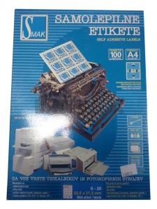 ETIKETE SMAK S-20 52,5X21,2 1/100
