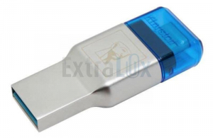 ČITALEC KARTIC KINGSTON MOBILE LITE DUO 3C USB A/C ZA MIKRO SDHC 136487