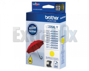 BROTHER ČRNILO LC-225XL YELLOW ZA MFC-J4620DW