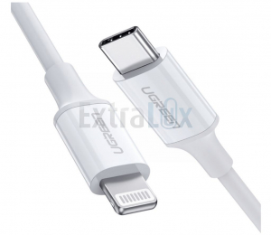 KABEL PODATKOVNI UGREEN IGHTNING V USB C, 1,5M, BEL (UGRTI-60748)