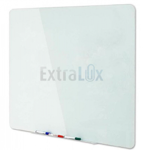 TABLA STEKLENA STENSKA 60X90 MAGNETNA BREZ OKVIRJA BI-OFFICE BIGL070101
