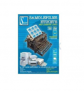 ETIKETE SMAK S-79 105X148 FLUO ZELENE 1/100