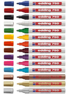 FLOMASTER EDDING E-750 PAINT MARKER 2-4MM