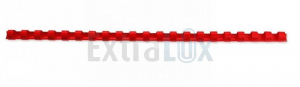 ŠPIRALA PVC 12MM RDEČA 1/100