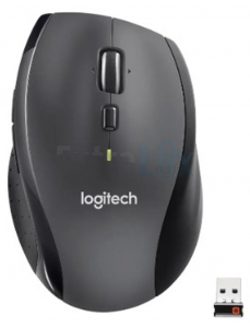 MIŠKA LOGITECH M705 BREZŽIČNA ERGONOMSKA ZA DESNIČARJE MARATHON, TEMNO SIVA (910-006034)