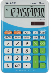 KALKULATOR NAMIZNI SHARP EL-M332 10 MESTNI