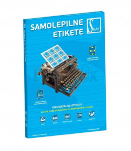ETIKETE SMAK S-78 105x74 RDEČE S-162 1/100