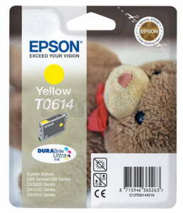 EPSON ČRNILO C13T06144010 YELLOW ZA D68/88/3850/4850