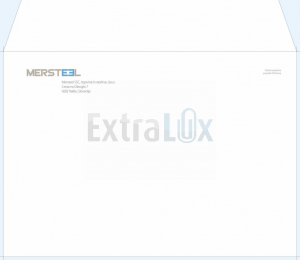 KUVERTA B5 250X176 SI BD BELA 80G S TISKOM MERSTEEL pp 2/0