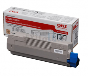 OKI TONER 43865708 BLACK ZA C5650/C5750 8K