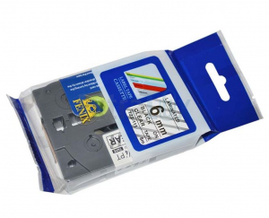 TRAK FENIX TZ-111 6MMX8M ČRNI NA PROZORNEM KOMPATIBILEN (TZE-111)