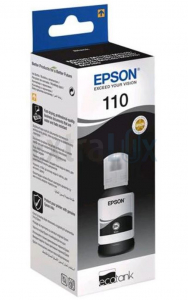 EPSON ČRNILO C13T03P14A 110 BLACK ZA M3180/3170/3140/2170/2140/1180 STEKLENIČKA
