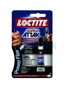 LEPILO LOCTITE SUPER ATTAK SEKUNDNO POWER FLEX GEL 3G SG3SC12