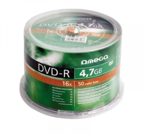 DVD-R 4,7GB 120MIN 16X 1/50