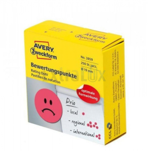 ETIKETE AVERY ZWECKFORM 3859 FI 19MM NA KOLUTU ŽALOSTNI OBRAZ 1/250
