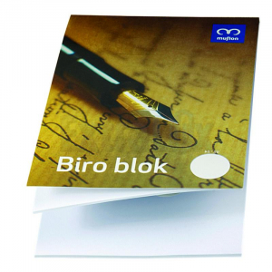 BLOK STENOGRAM A5 50L BREZČRTNI ART.740156