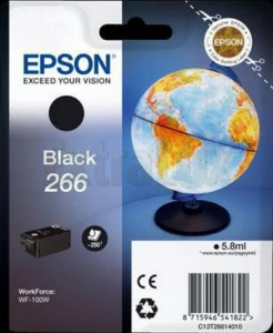 EPSON ČRNILO C13T26614010 ŠT.266 BLACK ZA WF-100W