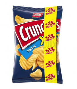 ČIPS CRUNCHIPS REBRASTI S SOLJO 150G
