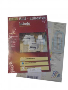 ETIKETE SOREX 99,1X34 1/100