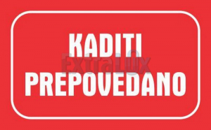 NALEPKA KADITI PREPOVEDANO RN187 170X225MM