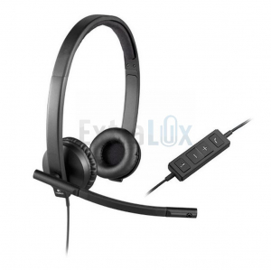 SLUŠALKE LOGITECH H570E STEREO Z MIKROFONOM (981-000575)