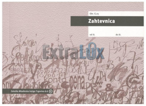 OBRAZEC G.25 ZAHTEVNICA A5 KOPIRNA