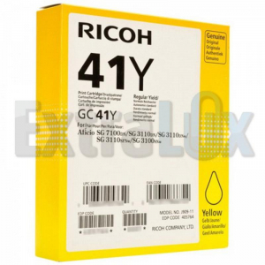 RICOH TONER 405764 GC-41Y YELLOW ZA SG3100/3110