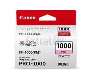 CANON ČRNILO PFI-1000 PHOTO MAGENTA ZA IMAGE PROGRAF PRO-1000 (0551C001AA)