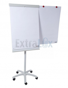TABLA BELA NA STOJALU 66X98 MAGNETNA DAHLE TEAM 96003 Z IZVLEČNIMI ROKAMI