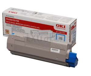 OKI TONER 43872307 CYAN  ZA C5650/C5750 2K