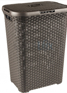 KOŠ ZA PERILO IZ RATANA 60 L, 46,2 X 35,3 X 62,7 CM