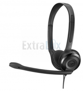 SLUŠALKE Z MIKROFONOM SENNHEISER PC 5 CHAT ENOJNI JACK PRIKLOP
