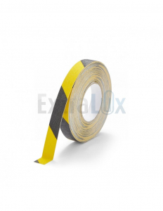 TRAK PROTIZDRSNI STANDARD SAFETY GRIP 25MMX18,3M ČRNO-RUMEN