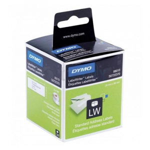 ETIKETE ZA DYMO 28X89 BELE 0ART.99010 S0722370 (2 ROLI PO 130 ETIKET)