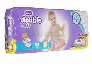 OTROŠKE PLENICE VIOLETA AIR DRY 5 JUNIOR 11-25KG + VLAŽILNI ROBČKI 1/52