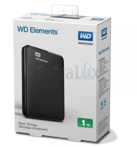 DISK ZUNANJI 1TB 2,5 WD ELEMENTS WDBUZG0010BBK-WESN USB 3.0 ČRN