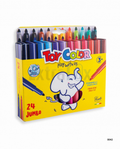 FLOMASTRI TOY COLOR ART. 042 JUMBO PRALNI 1/24