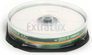 DVD-R NN 4,7GB 120MIN 16X TORTICA 1/10