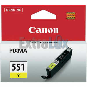 CANON ČRNILO CLI-551 YELLOW ZA MG6350, IP7250