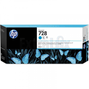 HP ČRNILO F9K17A ŠT.728 CYAN ZA DESIGNJET T730,T830 300ml