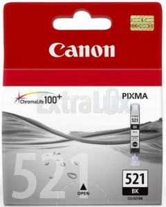 CANON ČRNILO CLI-521 BLACK ZA IP3600/4600, MP540/620