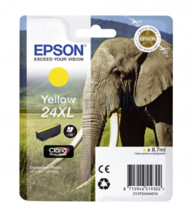 EPSON KARTUŠA 24XL RUMENA  / C13T24344010