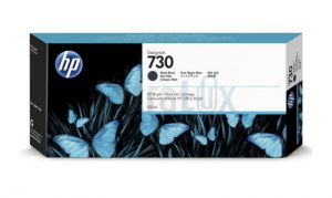 HP ČRNILO P2V71A ŠT.730 MATT BLACK ZA DJ T1700 300ML