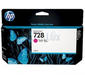 HP ČRNILO F9J66A MAGENTA ŠT.728  ZA DSJ T730, T830 130ml