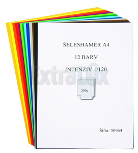 ŠELESHAMER A4 FAVINI MIX INTENZIV 12 BARV FAV-00028 1/120